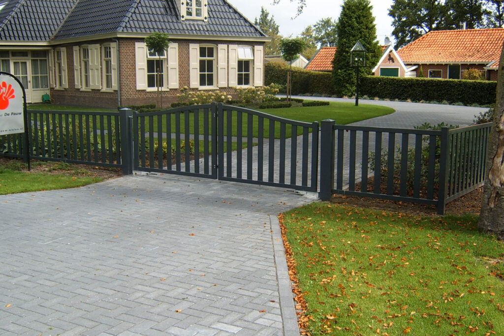 modern hekwerk