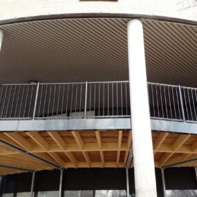 balustrade in leeuwarden