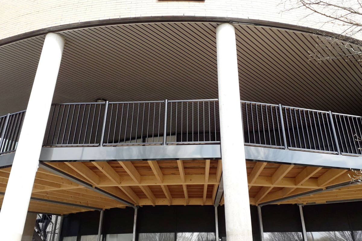 balustrade in leeuwarden