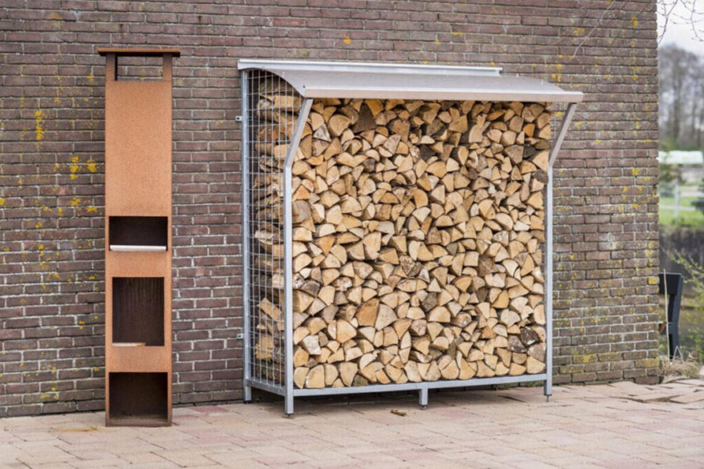 Haardhoutberging