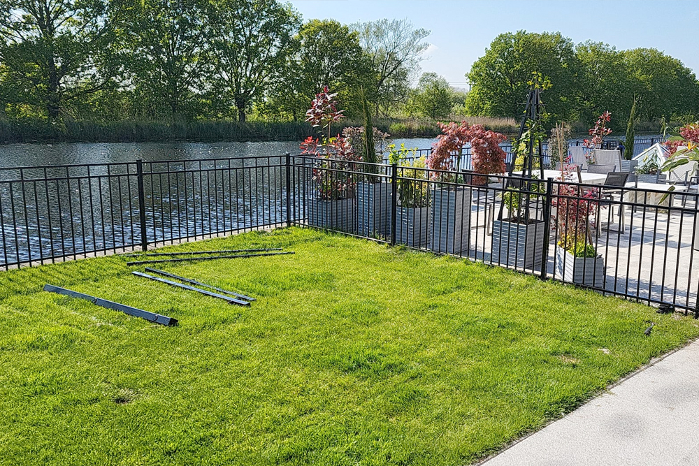 sierhekwerk in Heerenveen