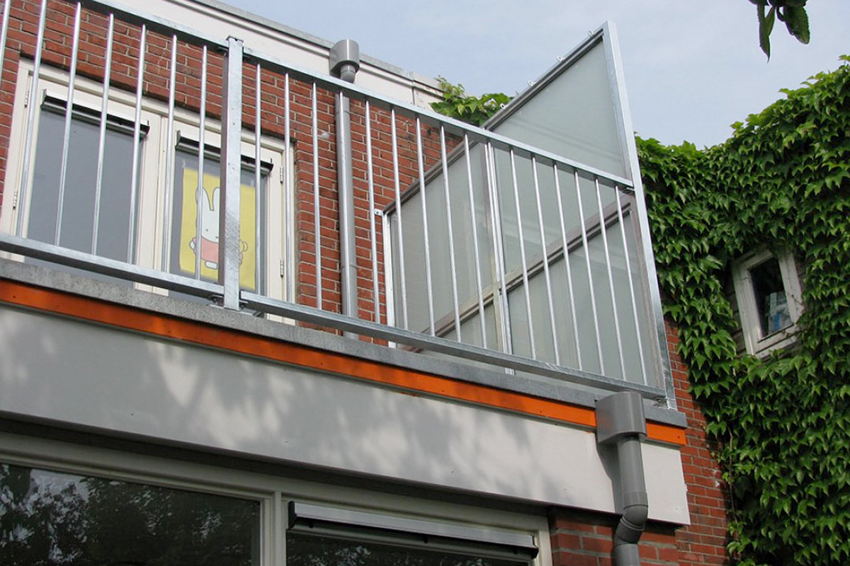 Gegalvaniseerde balustrade