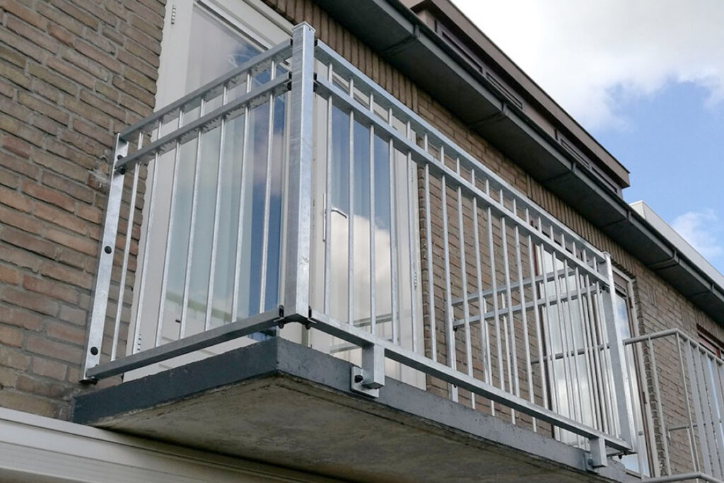 Gegalvaniseerde balustrade