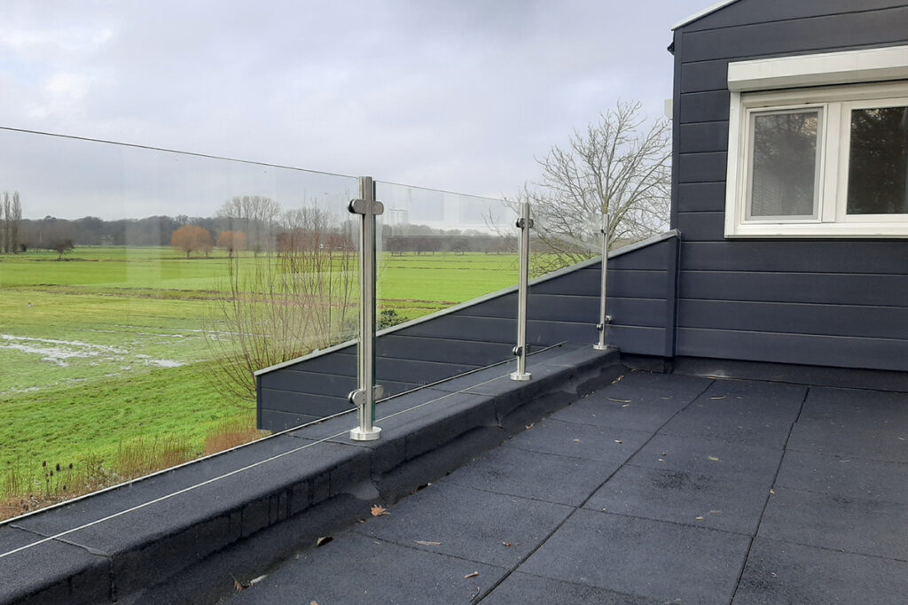 Glasbalustrade RVS Ameland