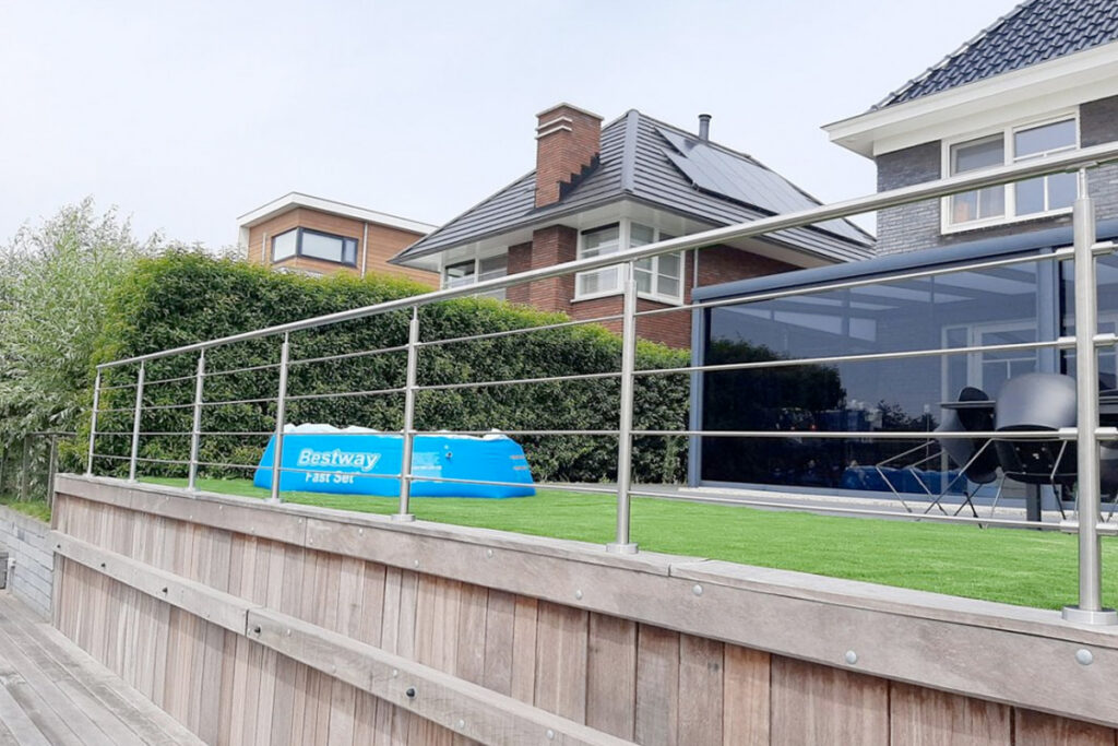 RVS balustrade Vlieland