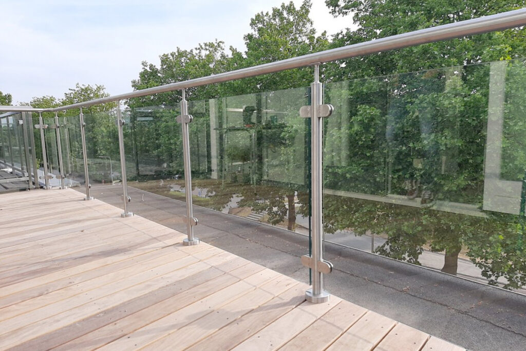 RVS Glasbalustrade Schiermonnikoog