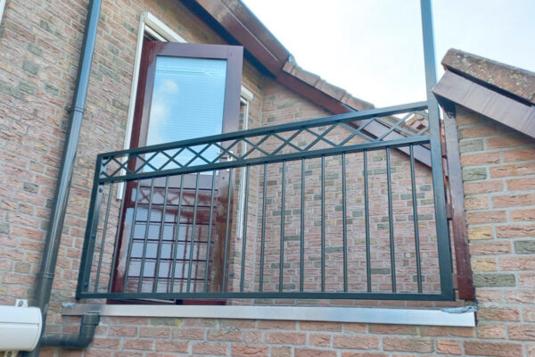 Stalen balustrade Dokkum