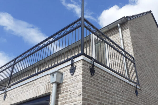 Stalen balustrade Dokkum