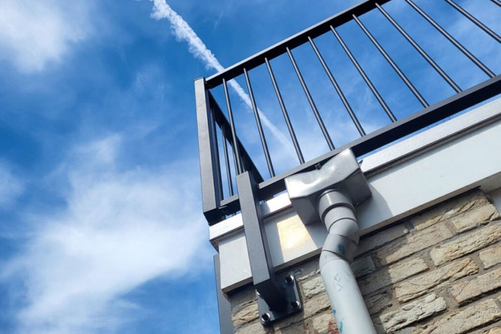 Stalen balustrade Heerenveen