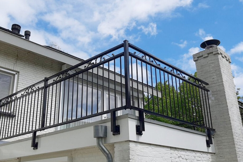 Stalen balustrade Koudum