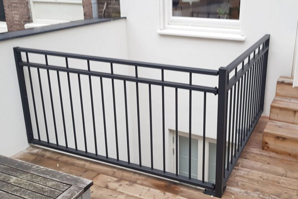 Stalen balustrade Oosterwolde