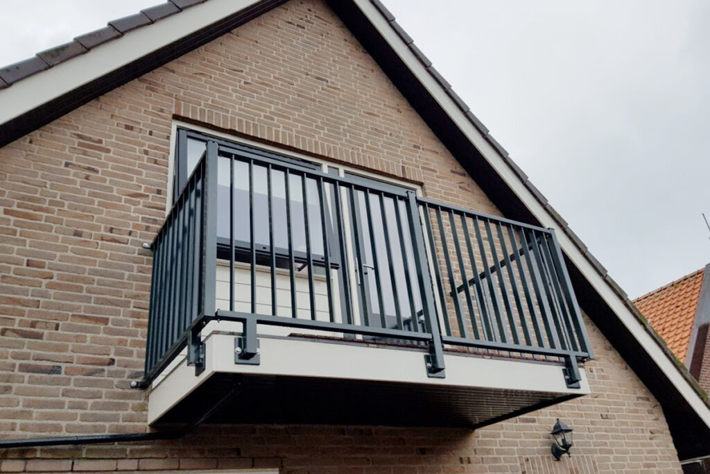 Stalen balustrade Stiens
