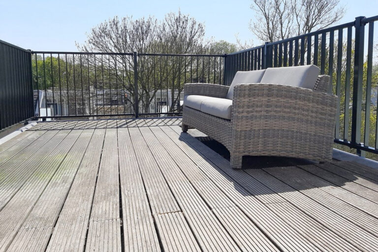 Stalen balustrade Stiens