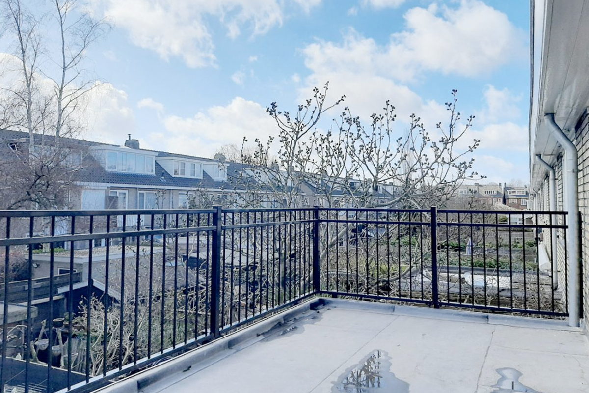 Stalen balustrades buiten