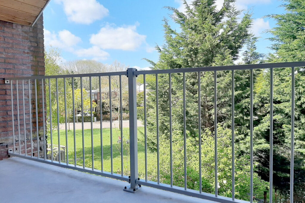 Stalen balustrades buiten