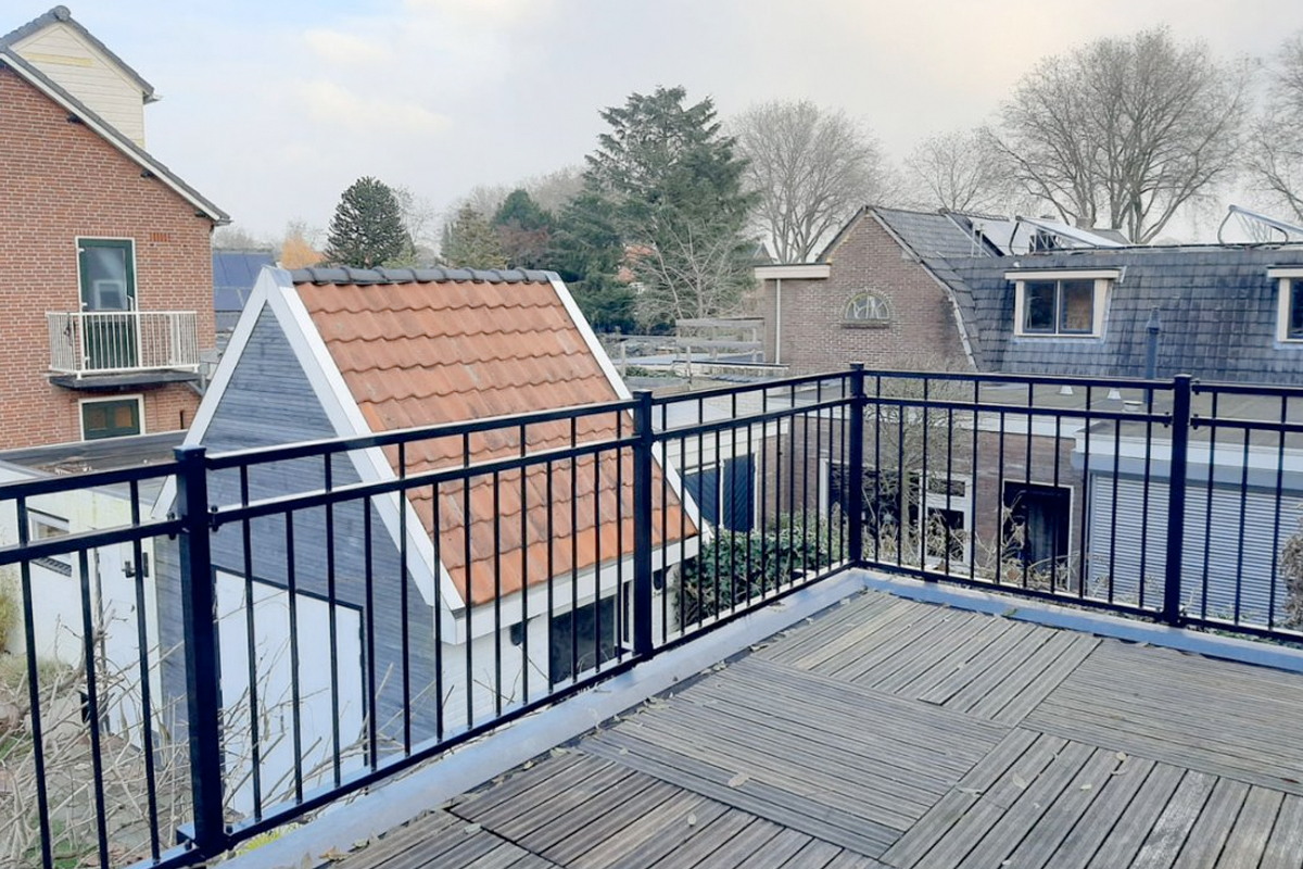 Balustrade voor dakterras
