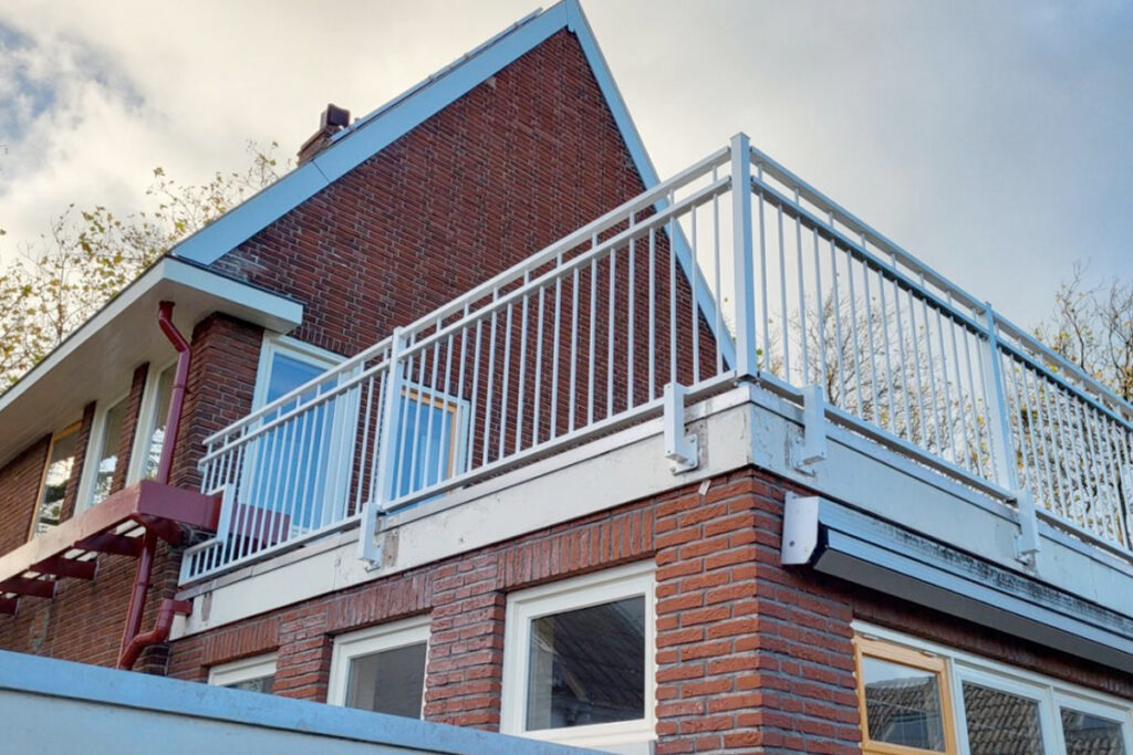 Balustrade voor dakterras