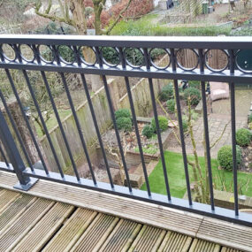 Omheining voor balkon