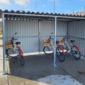 Fietsenhok laten plaatsen in Friesland