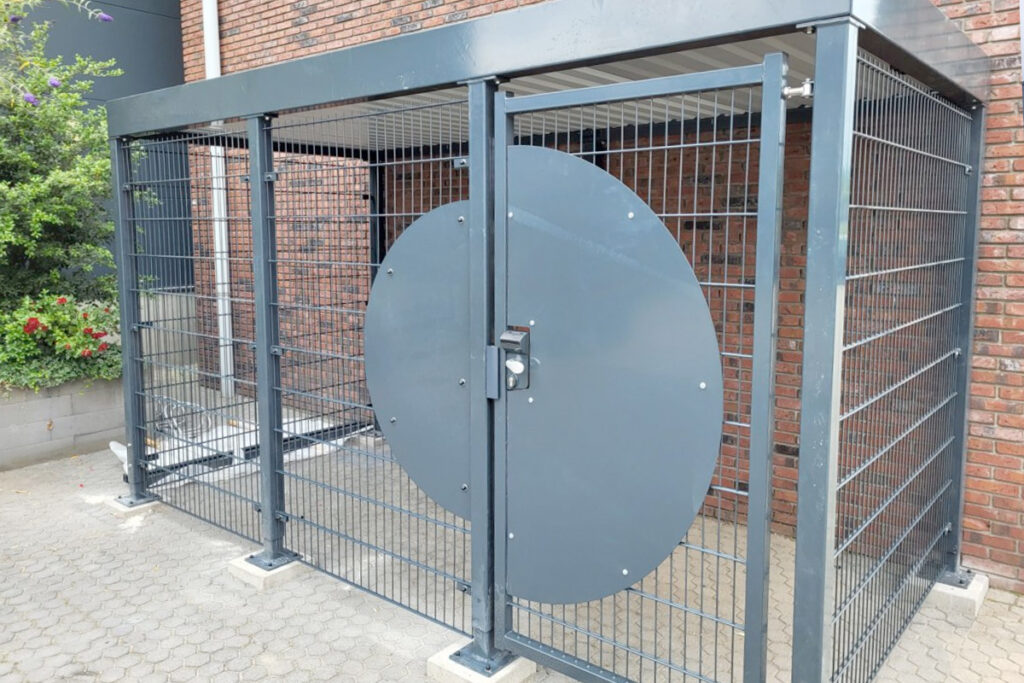 Afgesloten Fietsenhok model Groningen