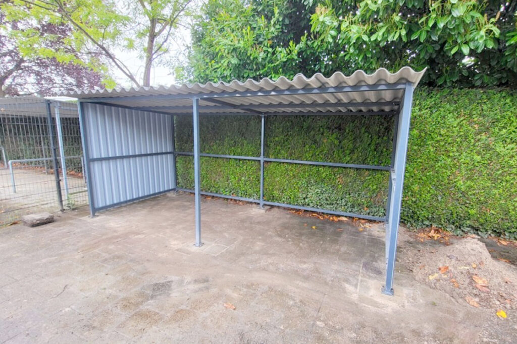 Fietsenhok voor school