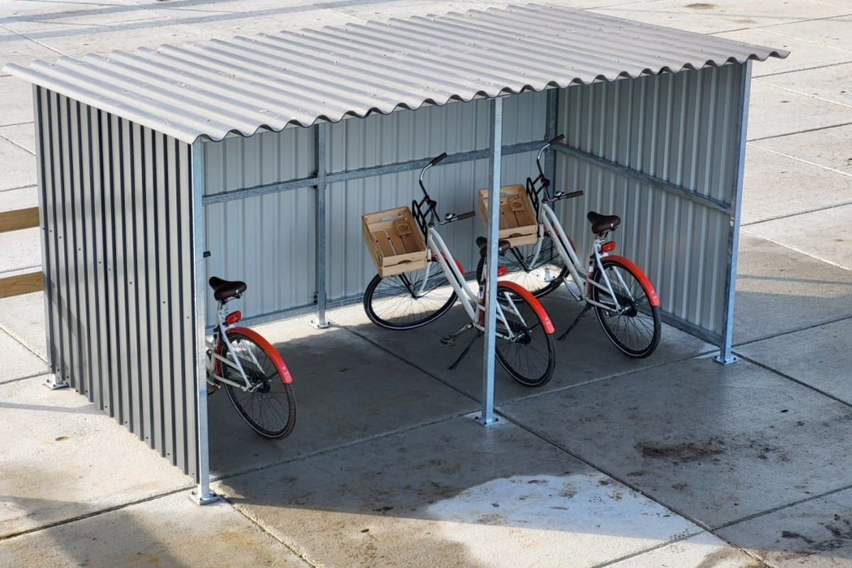 Hoe groot moet een fietsenhok zijn