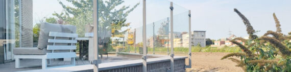 Glazen balustrade op maat