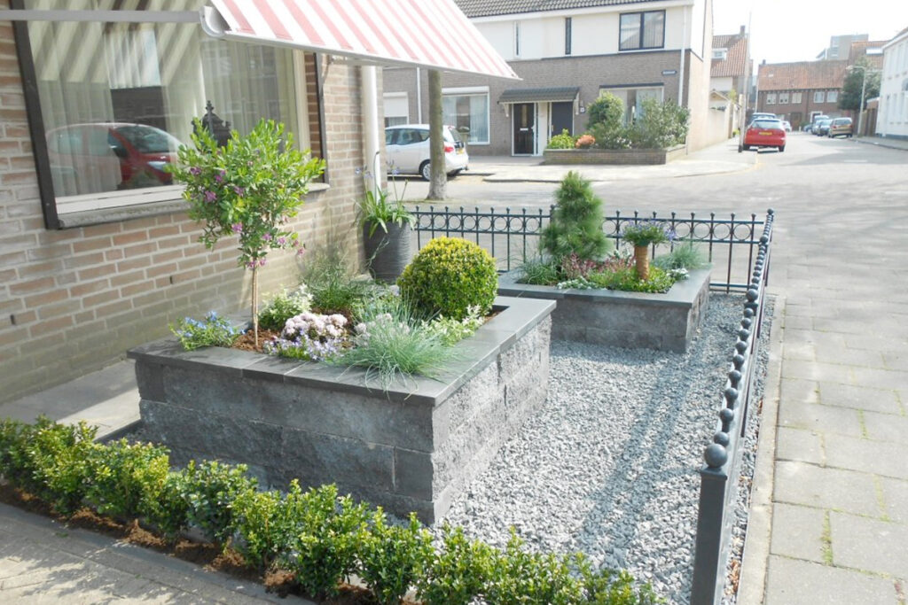 hekwerk voor voortuin