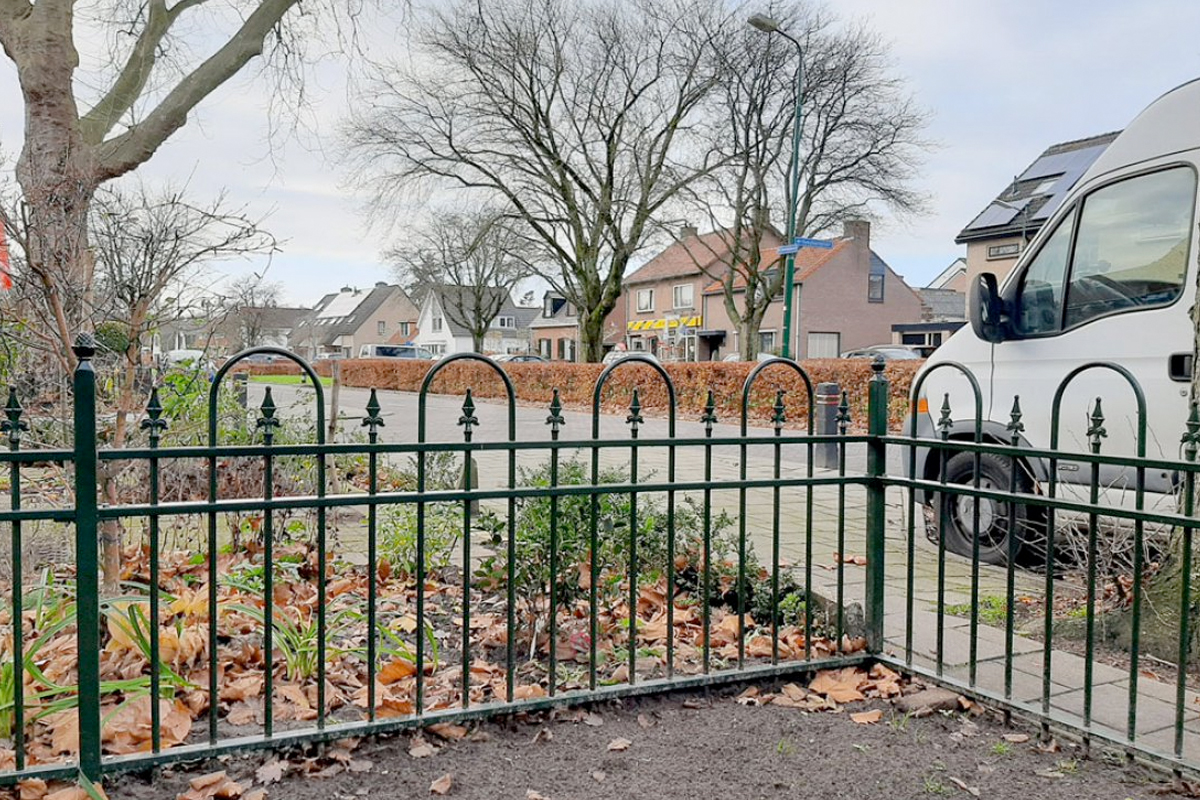 hekwerk voor voortuin