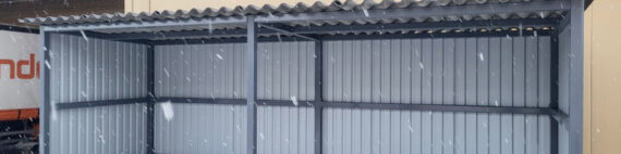 ijzeren fietsenhok op maat