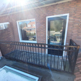 Balkon maken op aanbouw
