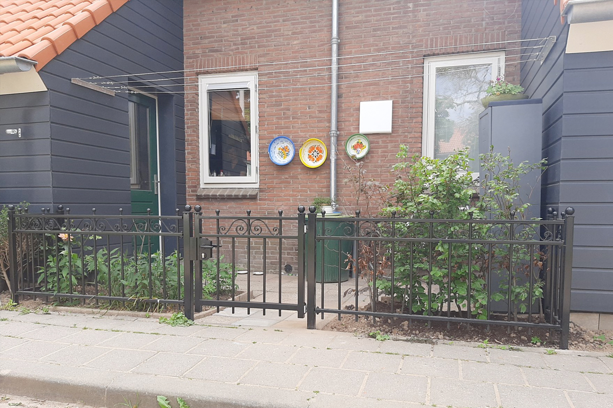 Sierhekwerk kleine tuin