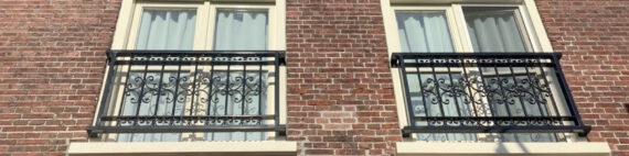 Sierlijk Frans balkonhek