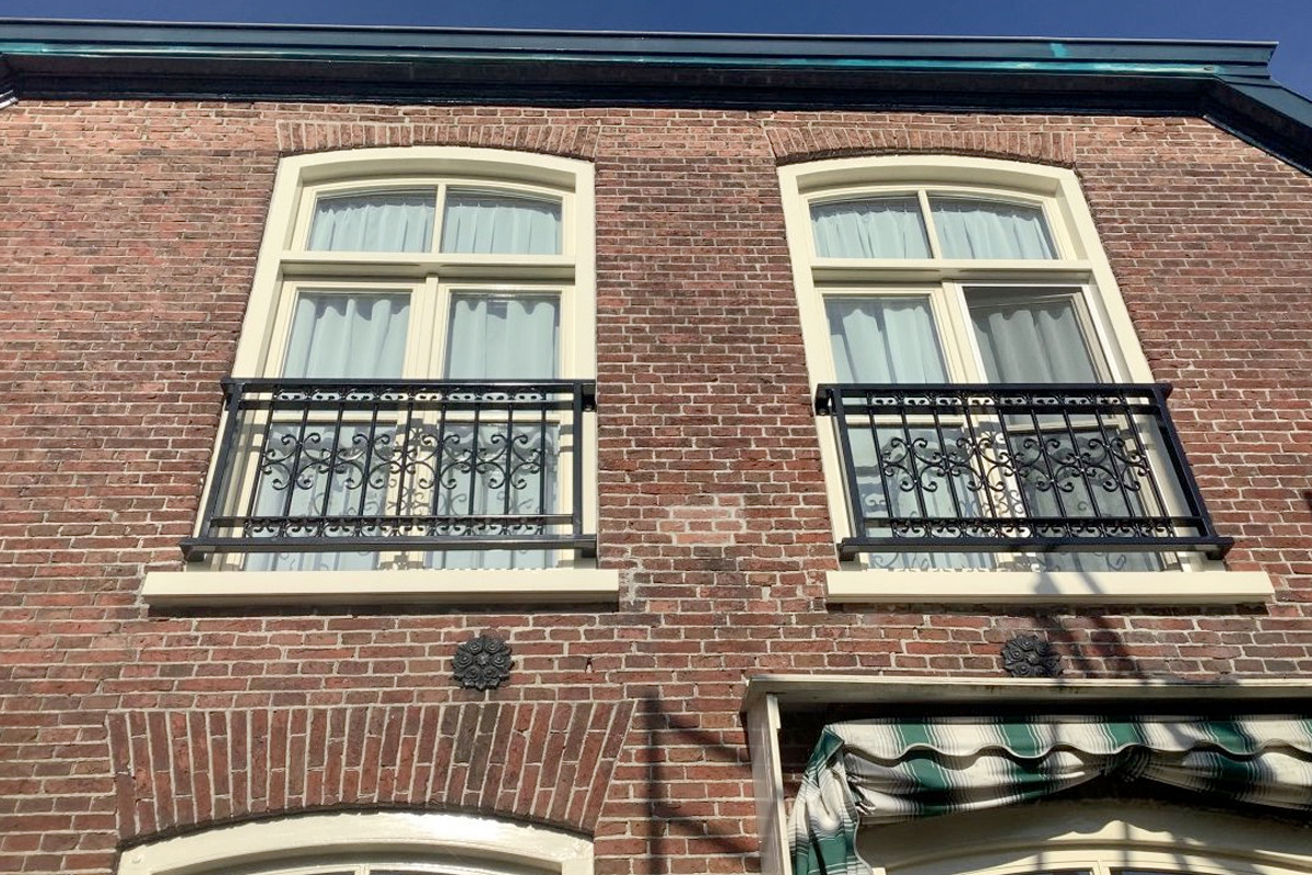 Sierlijk Frans balkonhek