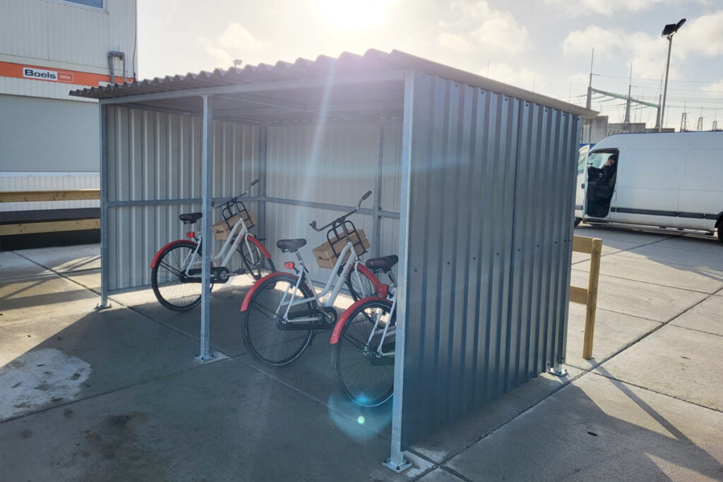 Stalen fietsenhok kopen in Drenthe