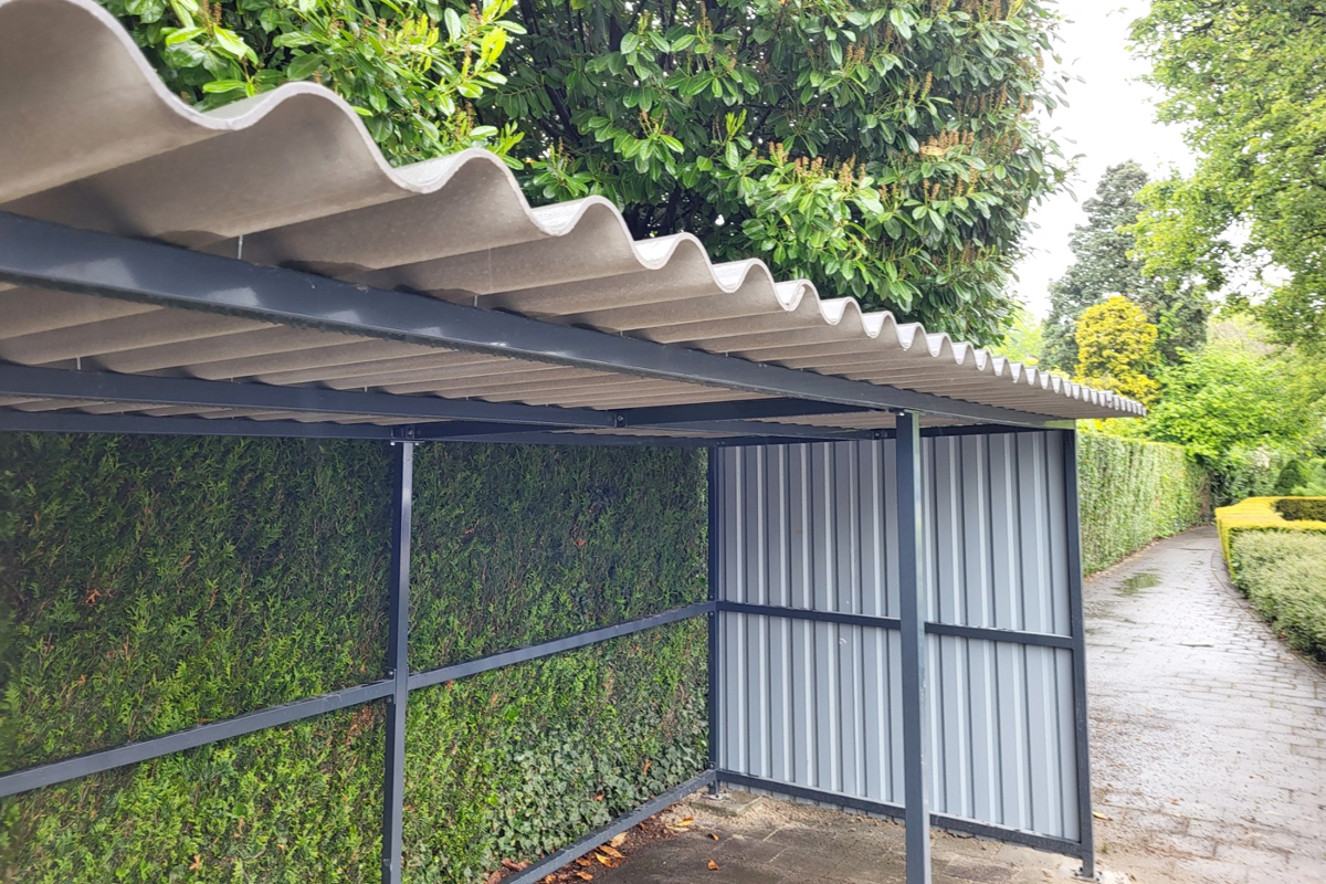 Stalen fietsenhok kopen in Drenthe