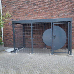 Stalen fietsenhok op maat