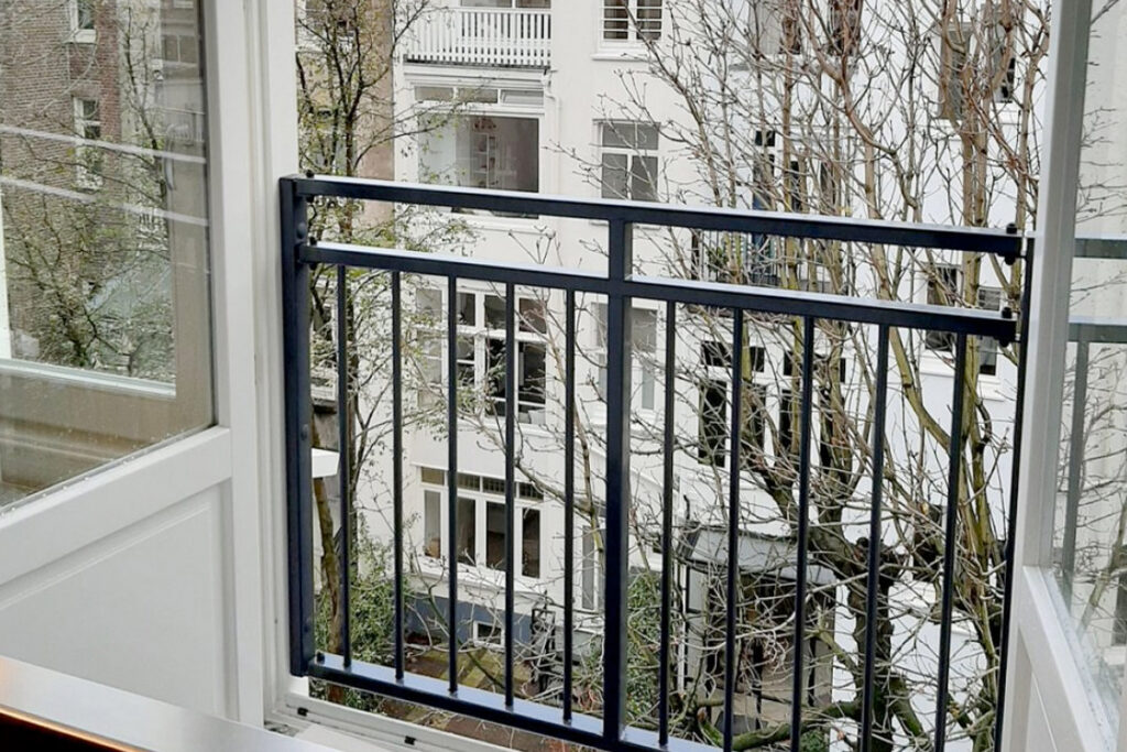 Stalen hekwerk voor Frans balkon