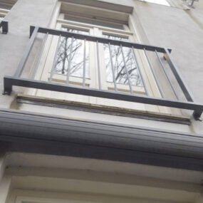 Stalen hekwerk voor Frans balkon