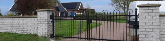 Stalen poort laten maken