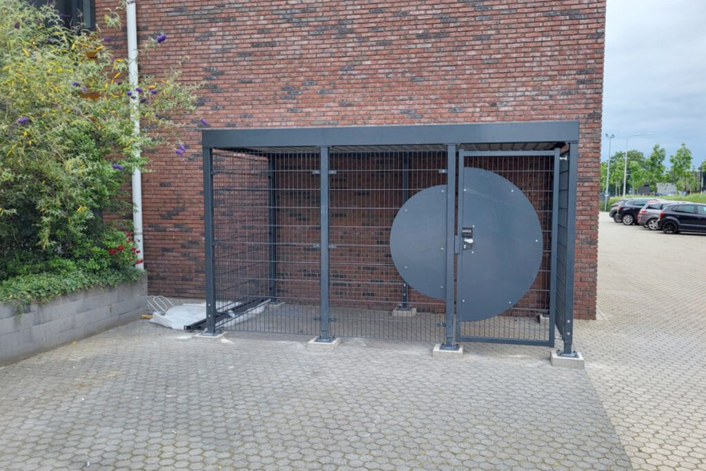 Zo bescherm je een stalen fietsenhok