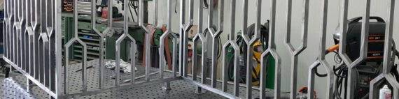 Art deco leuningwerk late lassen