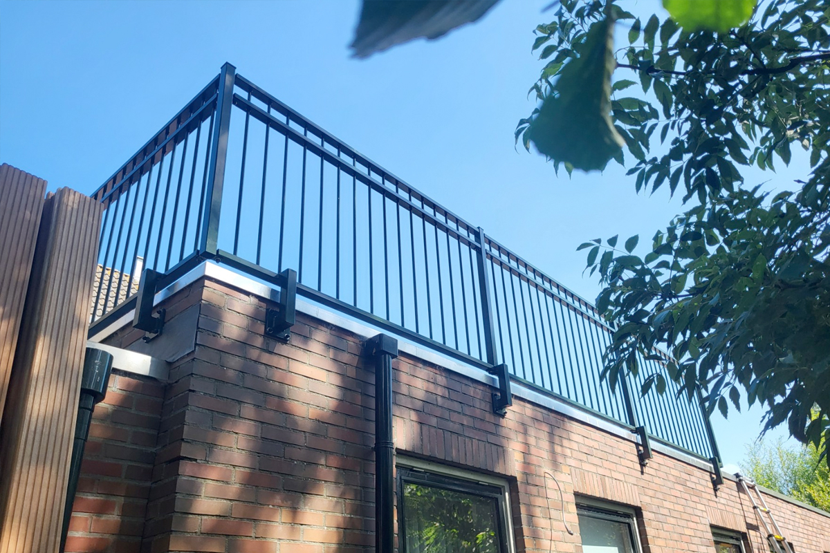 Balustrade laten plaatsen in Franeker