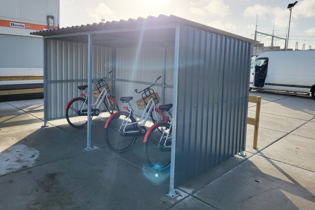 fietsenhok laten plaatsen in Sneek