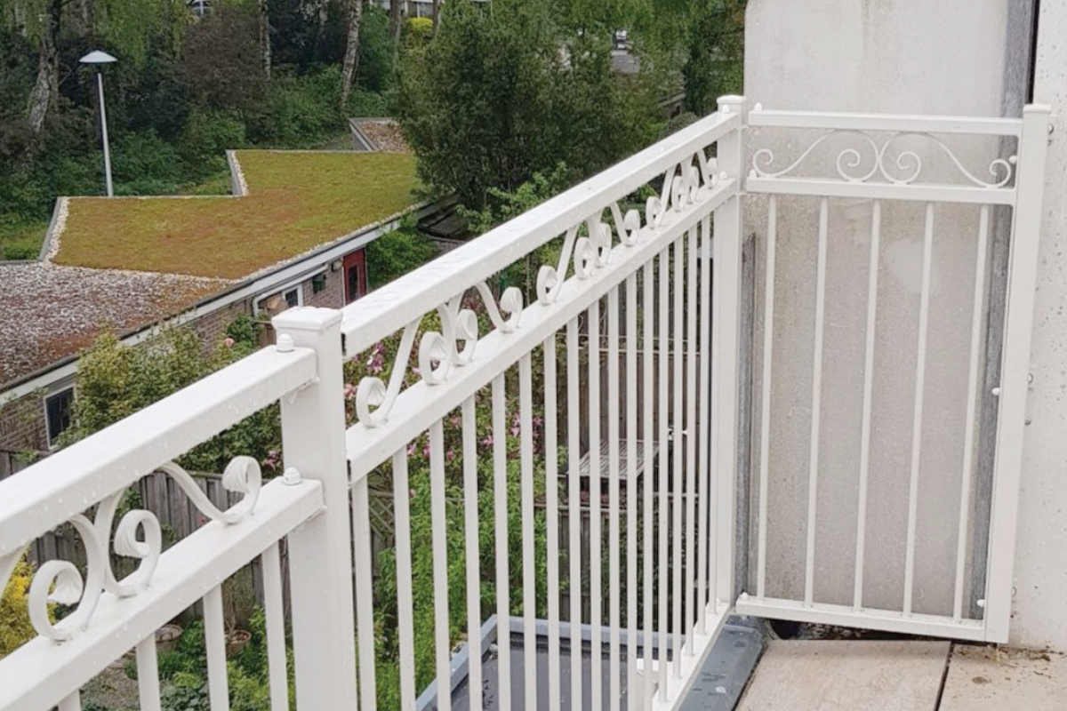 Stalen balkonhek laten maken