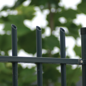 Spijlenhekwerk met ronde spijlen