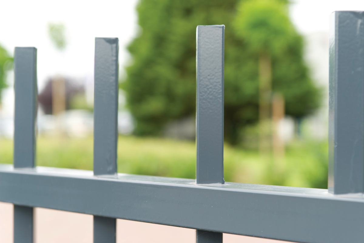 Spijlenhekwerk met vierkante spijlen