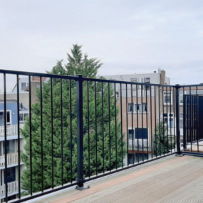 Stalen balustrade voor de doe het zelver