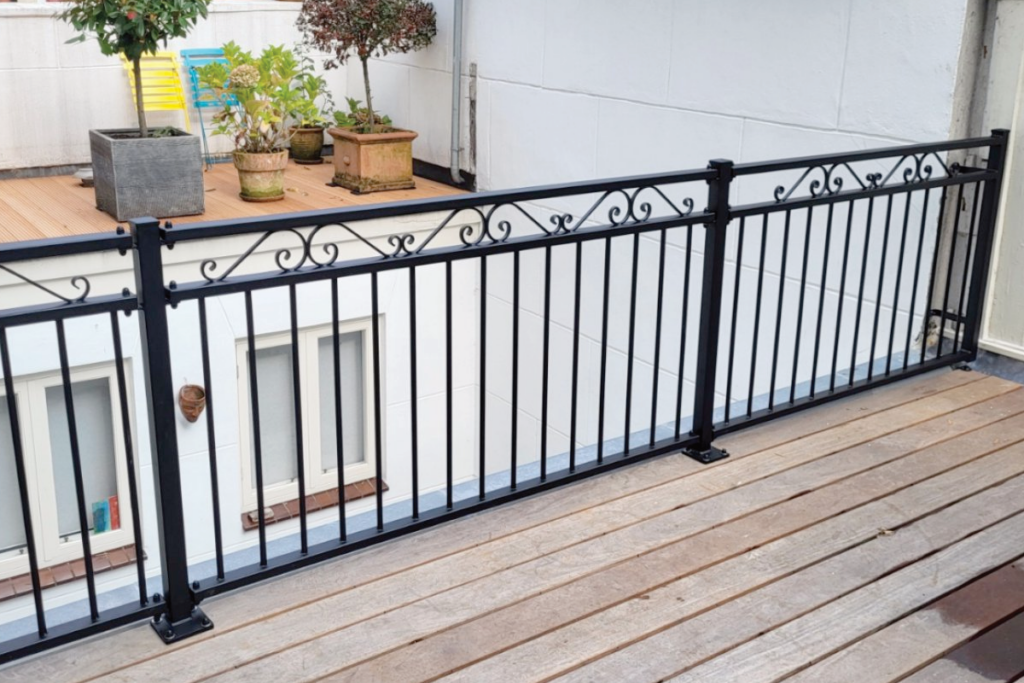 Stalen balustrade voor de doe het zelver