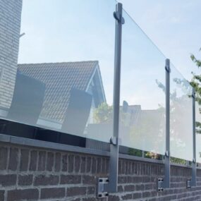 Glasbalustrade in Burgum